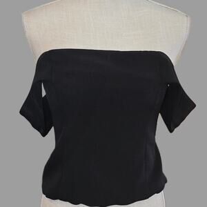 EXPRESS Black Off Shoulder Tube Top Women's Sz 4